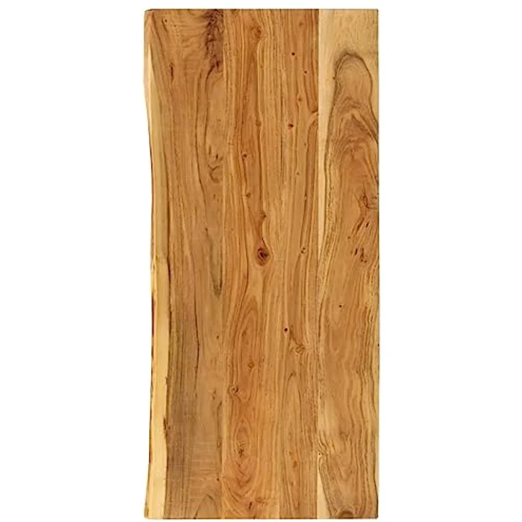 vidaXL Badezimmer-Waschtischplatte Massivholz Akazie 140 x 55 x 2,5 cm – Bild 2