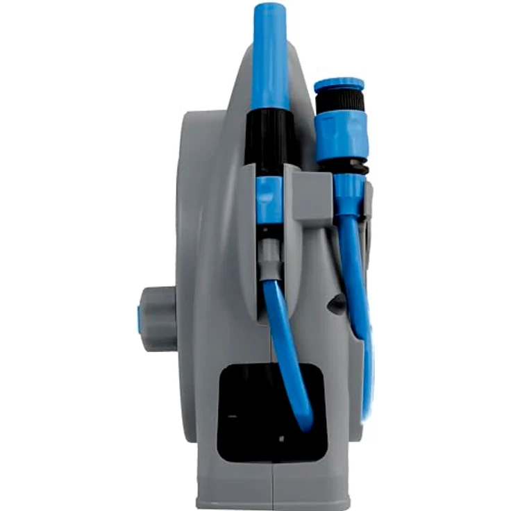BRUNNER AQUAFIL PRO 11,5m - Tragbare Schlauchtrommel - lebensmittelechter Schlauch 7203133N blau, grau – Bild 3