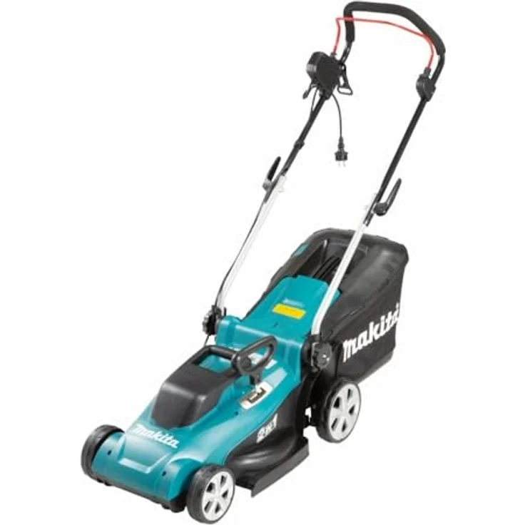 Makita ELM3720X ELM3720, 240 V, 37 cm Schnittbreite, Elektro-Rasenmäher, 1400 Watt Leistung, 40 l Fangkorbvolumen – Bild 2