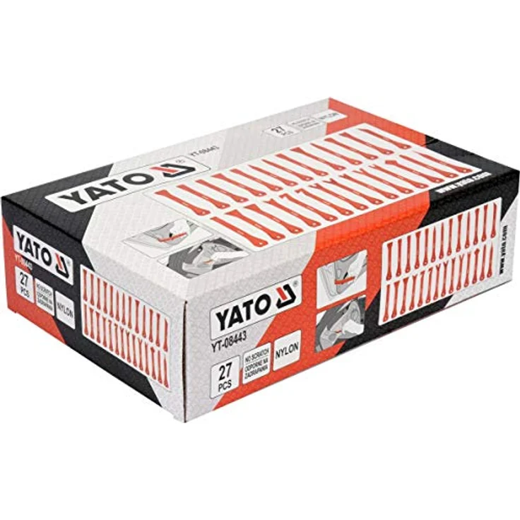 Yato YT-08443 Autotür Verkleidung Demontage Werkzeug Set No Scratch 27pcs – Bild 4
