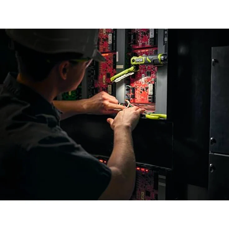 RYOBI Arbeitsleuchte 4V USB Lithium RLI4-120G - 3 Intensitäten 500/250/100 Lumen - Magnetfuß - USB-C Kabel - 2,0Ah Akku - 32 Stunden Laufzeit – Bild 5