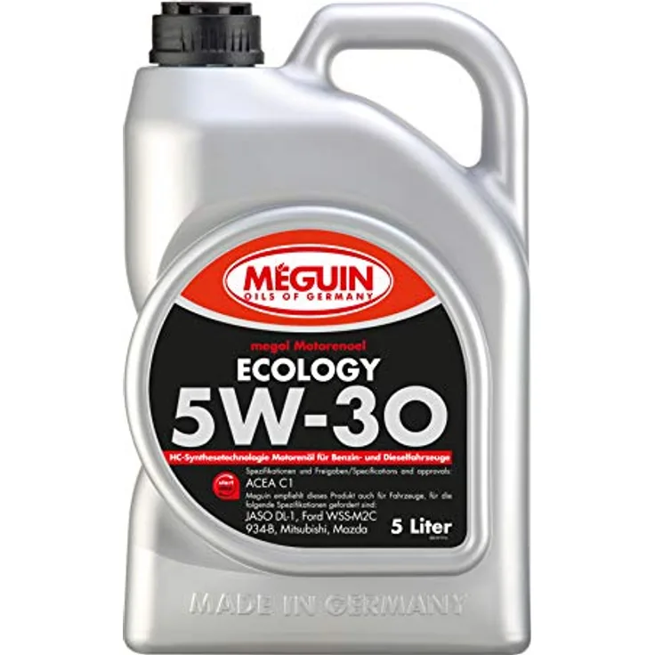 Meguin Megol Ecology SAE 5W-30 | 5 L | Synthesetechnologie Motoröl | Art.-Nr.: 3187