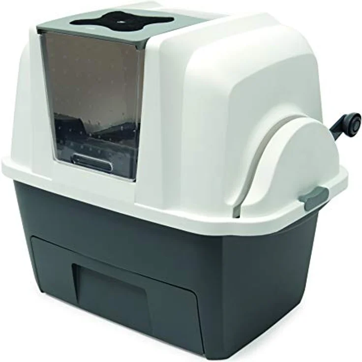 Catit Smart Sift selbstreinigende Katzentoilette, 1 Stück (1er Pack) – Bild 1