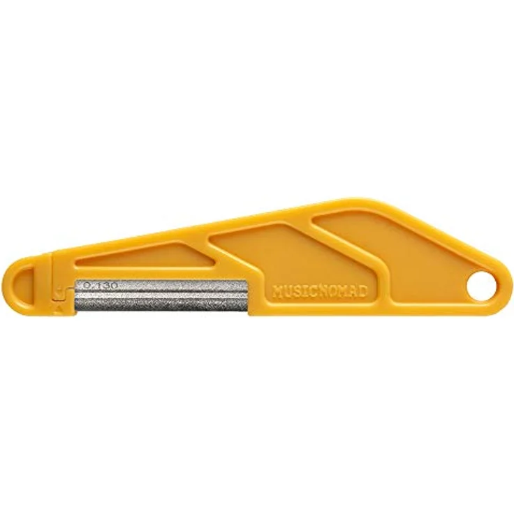 MusicNomad MN665 Diamond Coated Nut File 130" - Diamantbesetzte Sattelkerbenfeile mit 150er Körnung für präzises Kerben von Sätteln und Stegen – Bild 1