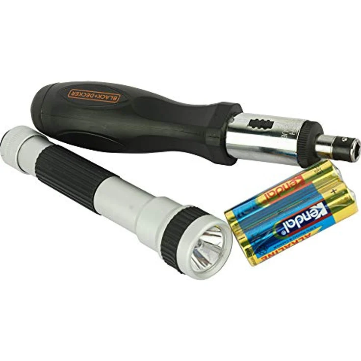 Black & Decker Handliche Roll-Tasche mit Autowerkzeug-Zubehör A7144 – Bild 5