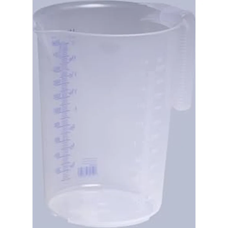 Messkanne 2000 ml PP transp.D151xH206mm Griff offen HÜNERSDORFF – Bild 5