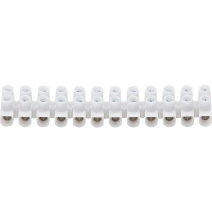 Kopp Abdeckrahmen 342400087, weiß, 32A, 450V, Schraubanschlüsse, 24 Klemmstellen