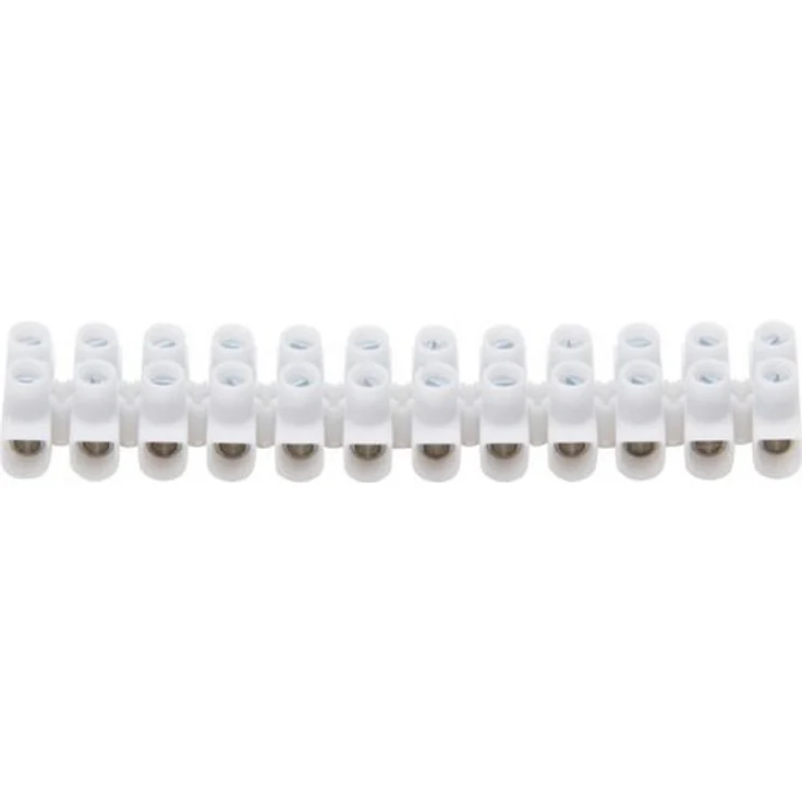 Kopp Abdeckrahmen 342400087, weiß, 32A, 450V, Schraubanschlüsse, 24 Klemmstellen – Bild 1