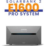 EPP Solar Anker SOLIX Solarbank 2 E1600 PRO Solarspeicher 1,6 kWh PV Solarspeicher für Balkonkraftwerk