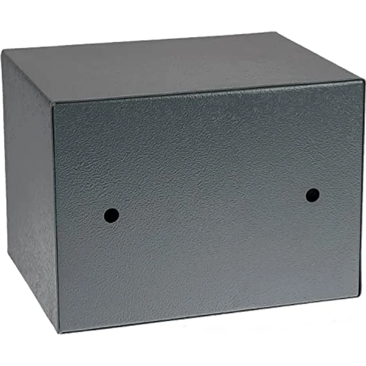 HMF 46126-11 Safe Tresor klein mit Zahlenschloss, Möbeltresor | 23 x 17 x 17 cm | Anthrazit – Bild 4