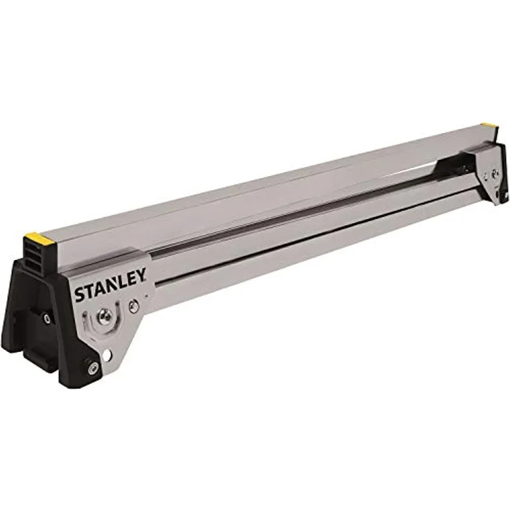 STANLEY Gerüst STST81337-1, klappbarer Aluminium-Arbeitsbock, bis 450 kg belastbar, Zwillingspack mit Metallschiene, rutschfeste Gummiauflage – Bild 17