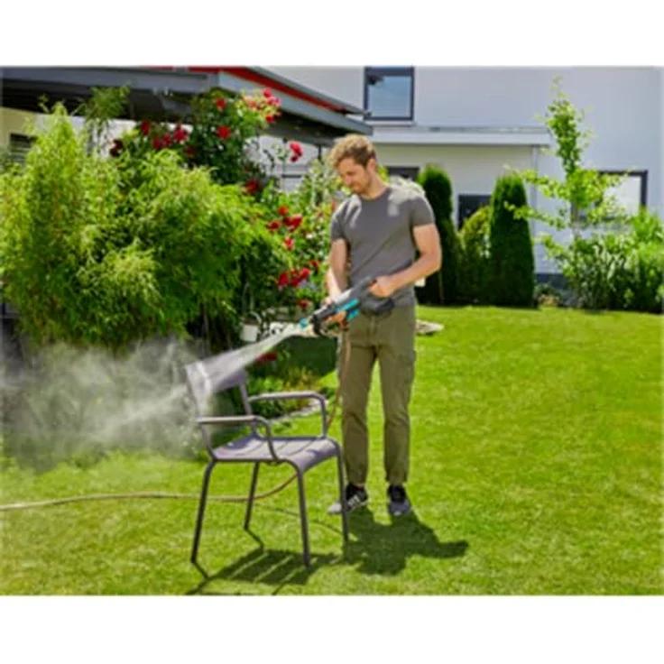 GARDENA Akku Mitteldruckreiniger AquaClean 24-18V P4A Solo Nr. 14800-20 Ohne Ladegerät ohne Akku Reiniger – Bild 7