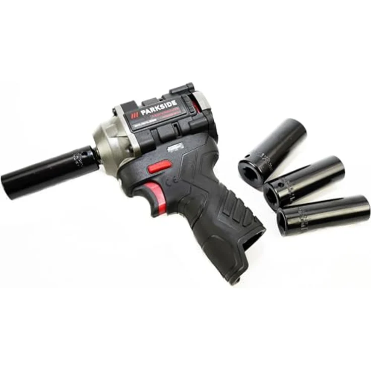 HEADNMORE® Bundle - PARKSIDE PERFORMANCE® 12V ½ Akku Schlagschrauber PPDSSA 12 + Schlüsselanhänger (ohne Akku), maximales Lösemoment 350 Nm, 4 Drehmomentstufen – Bild 2