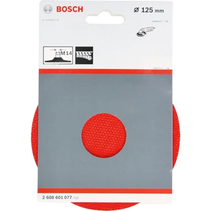 Bosch Professional Kletthaftteller (für Papierschleifblätter, 125 mm Durchmesser, Zubehör für Winkelschleifer) – Bild 4