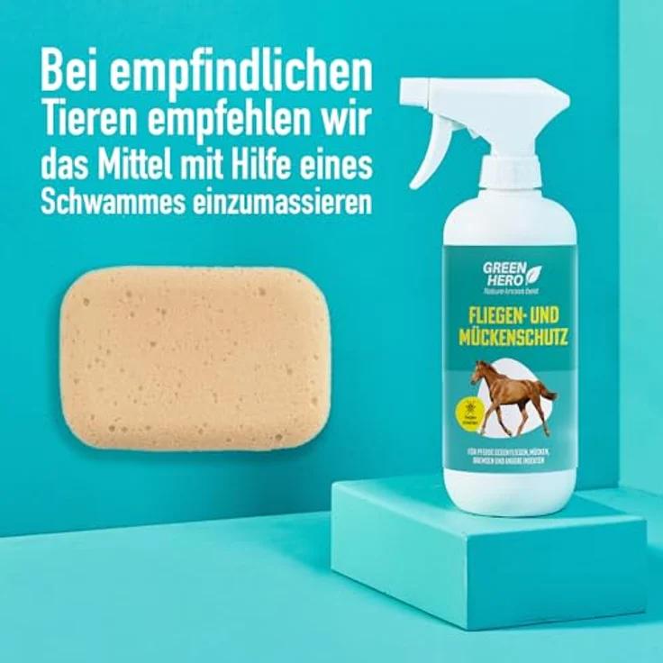 GreenHero Insektenspray Bremsen EX für Pferde, 500 ml - Hochwirksamer Schutz gegen Fliegen, Bremsen und Zecken mit ätherischen Ölen – Bild 5