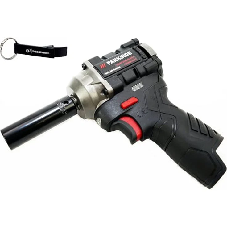 HEADNMORE® Bundle - PARKSIDE PERFORMANCE® 12V ½ Akku Schlagschrauber PPDSSA 12 + Schlüsselanhänger (ohne Akku), maximales Lösemoment 350 Nm, 4 Drehmomentstufen – Bild 1