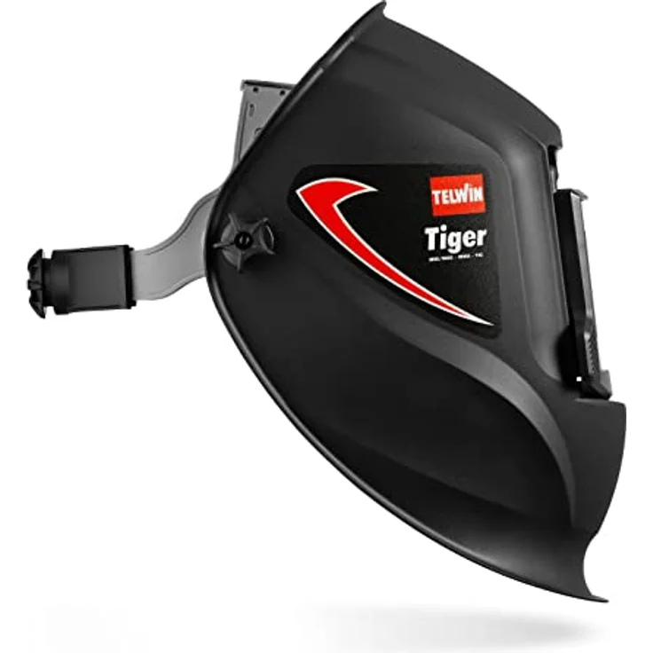 Telwin S.p.A. 802818 Tiger Schweisshelm für Mma-Mig-Mag-Wig Schweissen, Schwarz – Bild 6