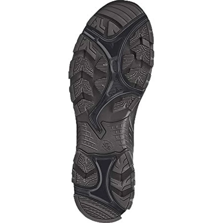 HAIX® unisex S3 Sicherheitsschuhe SAFETY 40 MID, robuste Arbeits- und Sicherheitsschuhe, schwarz, Größe UK 10,5 (EU 45), wasserdicht, rutschfest, durchsichtigkeitsicher – Bild 2