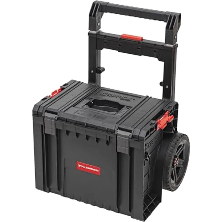 Tool Brothers Toolbrothers RHINO L Cart Plus ECO, Mobiler stapelbarer Werkzeugkoffer, 29 l, IP54, 490 x 415 x 660 mm