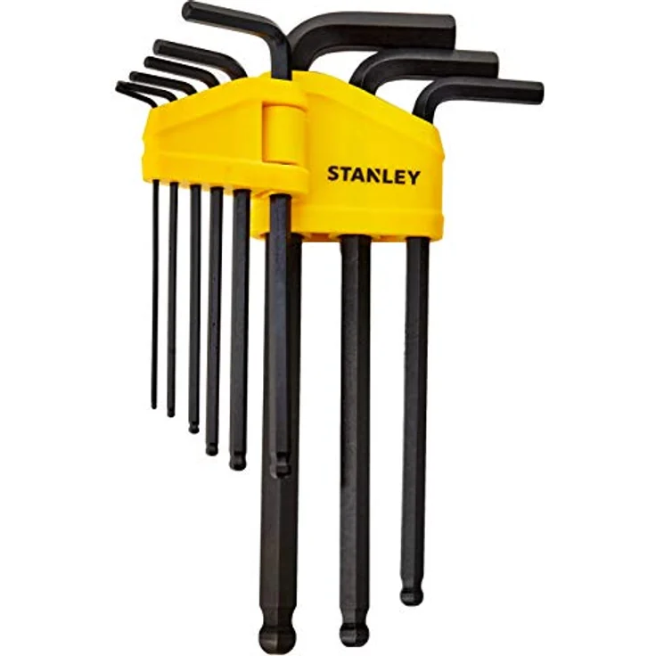 STANLEY Winkelschraubendreher-Set 9teilig, metrisch, robust und vielseitig – Bild 2