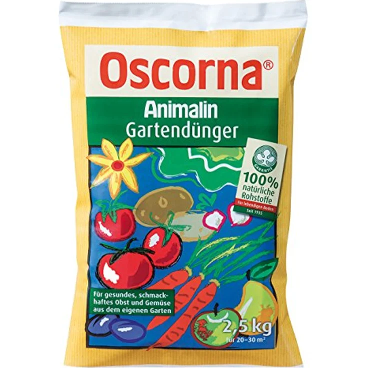 OSCORNA Animalin Gartendünger 2,5 kg – Bild 2