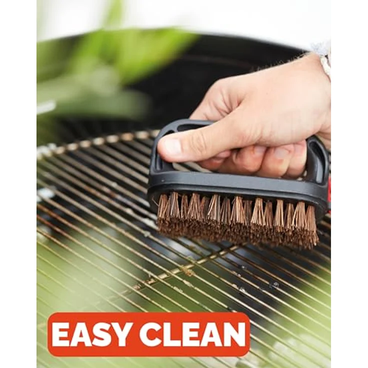 Barbecook Holzkohlegrill Säulengrill Stand-Grill rund 75 cm, schwarz, 41,1x41,1x75,5 cm – Bild 6