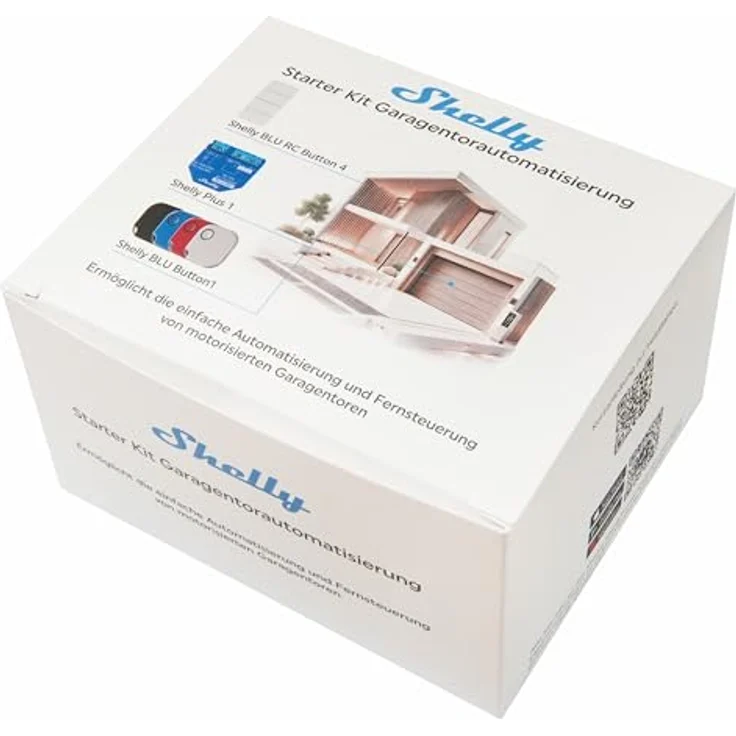 Shelly Starter Kit Smartes Garagentor, Volle Kontrolle über Beleuchtung, Garagentor, Lüfter und mehr – Bild 1