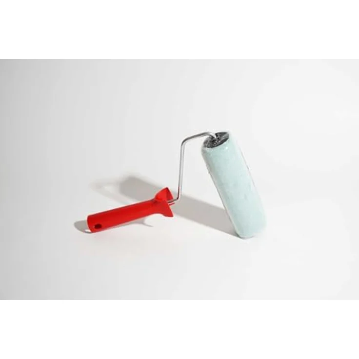 A.S. Création Kleisterroller 18 cm, Profi Kleisterauftragsroller mit ergonomischem Griff, rot – Bild 7