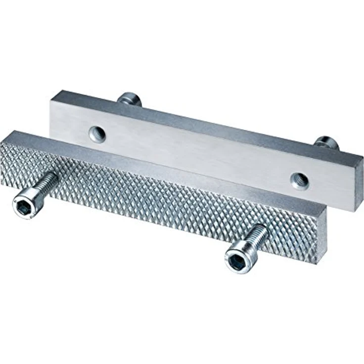 Heuer Schraubstock (Breite 120 mm, Spannweite x Tiefe 150 x 65 mm, Backen wend- und austauschbar, geriffelt  glatt) 101120 – Bild 2