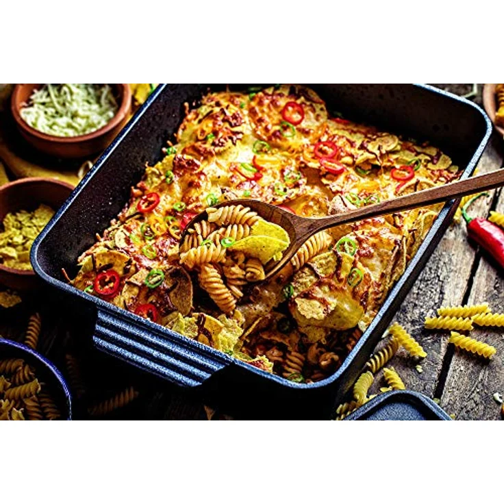 BBQ-Toro Dutch Oven Brotbacktopf I Gusseisen Kochtopf Gusstopf I 5,5 Liter I preseasoned - bereits eingebrannt I Bräter mit Deckel I DOSQ4 Backtopf – Bild 3