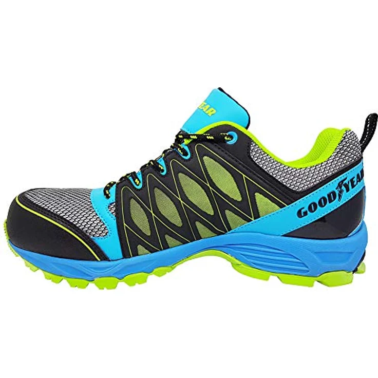 Goodyear GYSHU1503A S1 Sicherheitsschuh, sportlicher Pro Lite Trainer in athletic Design, blau – Bild 7