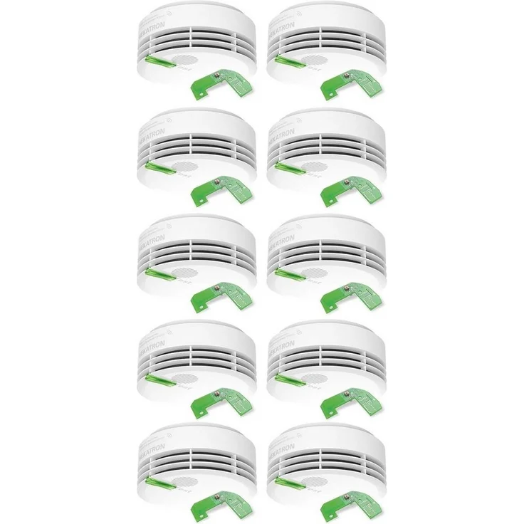 Hekatron Genius Plus X Rauchmelder mit Funkmodul Basis X, Funkrauchmelder 10 Jahre Batterie – Bild 1