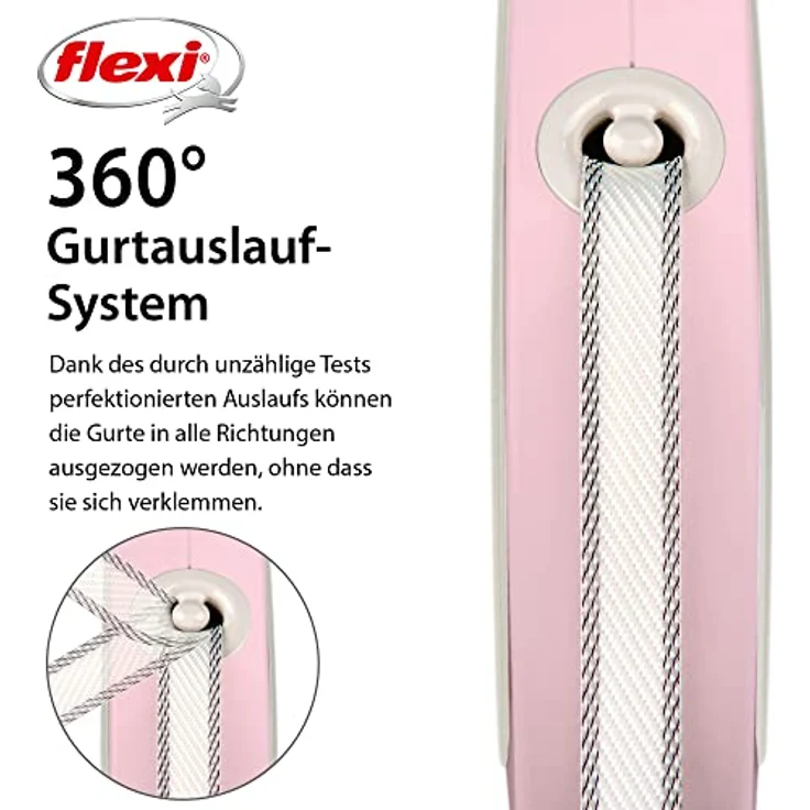 FLEXI 4000498032510 Bügel-Art Band, Rosa, 229 g – Bild 4