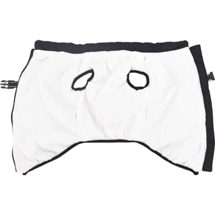 vidaXL Hundemantel Hundemantel mit Geschirr Wasserdicht Marineblau 4XL, Verstellbares Geschirr, Wasserdicht, Reflexstreifen, Design mit Reißverschluss – Bild 5