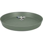 elho Loft Urban Untersetzer Rund 21 - Untersetzer für Außen & Zubehör - Ø 20.4 x H 2.9 cm - Grün/Pistazien Grün