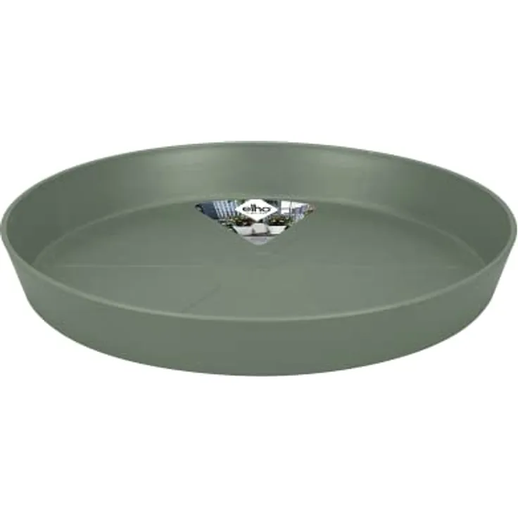 elho Loft Urban Untersetzer Rund 21 - Untersetzer für Außen & Zubehör - Ø 20.4 x H 2.9 cm - Grün/Pistazien Grün