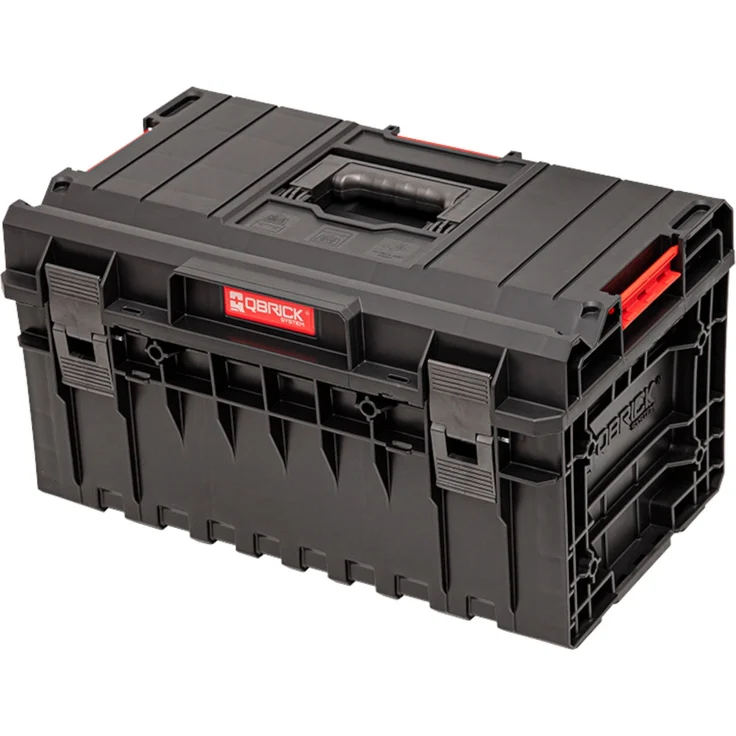 QBRICK System Werkzeugkoffer Qbrick System ONE 350 2.0 Basic Werkzeugkoffer 585 x 385 x 320 mm 38 l, Schwarz – Bild 1