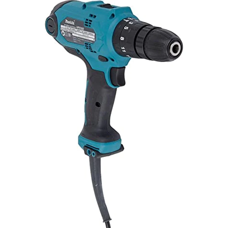 Makita Schlagbohrmaschine Bohrschrauber HP0300, 230V, 10mm, 320W – Bild 4