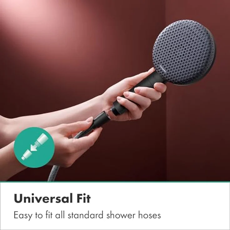 hansgrohe Raindance Alive Select S Duschbrause 125 mm, 3jet EcoSmart, chrom – Bild 3