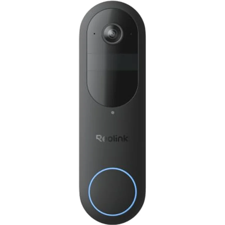 Reolink Akku Türklingel mit Kamera (2. Gen), 2K 4MP, HDR, 1:1 Ansicht, Wi-Fi, Smart-Home-kompatibel – Bild 1