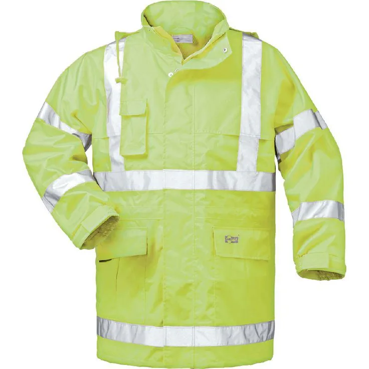 Safestyle Warnschutzregenjacke, atmungsaktiv und wasserdicht, fluoreszierende Farbe, Größe XL