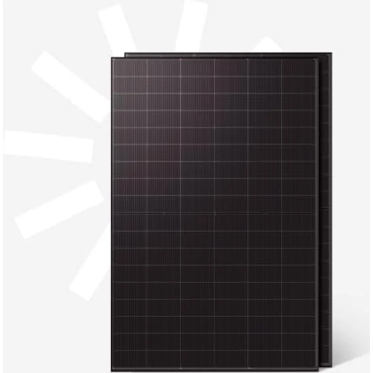 Kleines Kraftwerk 2×500Wp Solarmodul SunPro TOPCon, bifazial, Glas-Glas, Full Black, hocheffiziente N-Type Zellen für Balkonkraftwerk & Inselanlage – Bild 2