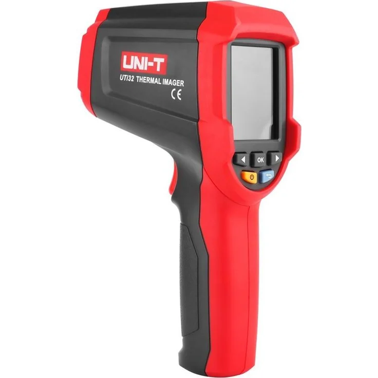 Uni-T UTi32 Wärmebildkamera, Temperaturmessgerät mit -20°C bis 1000°C Messbereich, 32x32 Pixel IR-Auflösung, 0,15°C Empfindlichkeit, 2,4 Zoll TFT-LCD Bildschirm, über 7 Stunden Betriebszeit