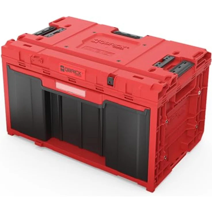 QBRICK System ONE Drawer 1 Toolbox 2.0, modularer Werkzeugkoffer mit 32,5 L und Schublade, Red Ultra HD Custom – Bild 1