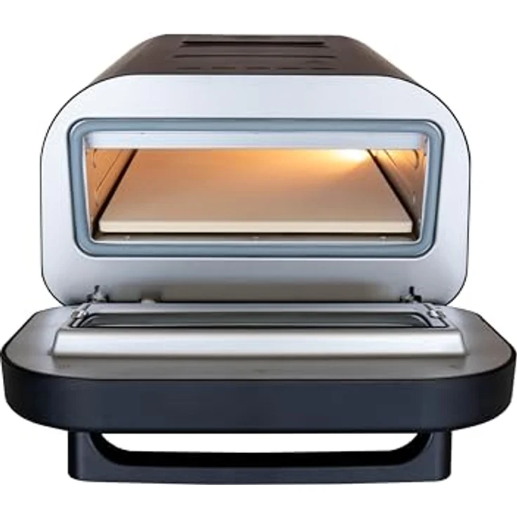 Unold Pizzaofen Don Luigi 68815, Elektrischer Pizzaofen mit 1700 W und hitzebeständiger Glasfaser-Türdichtung - Preisvergleich – Bild 6