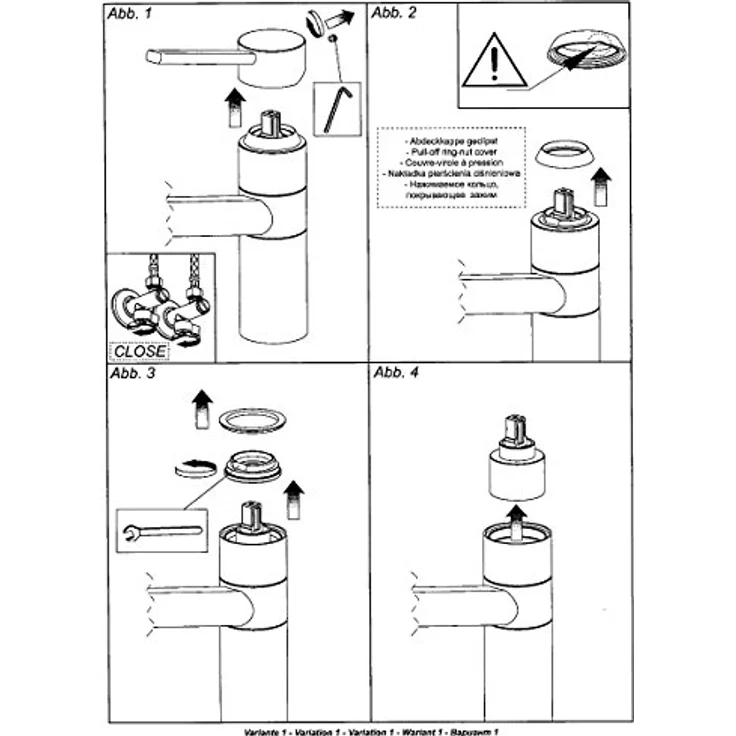 FRANKE Ersatzkartusche Ø 40 mm 1330008210, kompatibel mit Franke Armaturen, hochwertige Leistung für zuverlässigen Wasserfluss – Bild 3