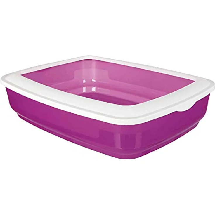 Trixie 40394 Katzentoilette Cisco, mit Rand, 38 × 11 × 50 cm