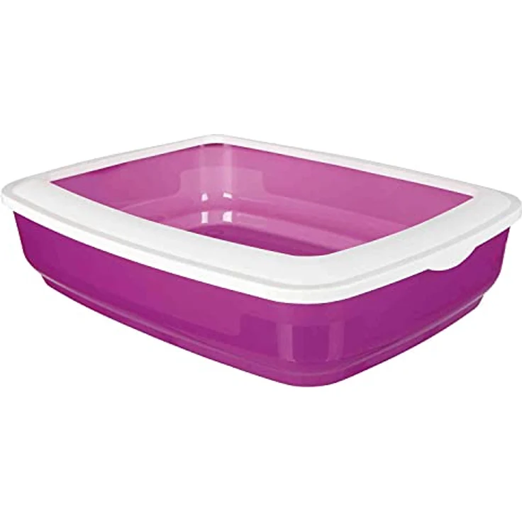 Trixie 40394 Katzentoilette Cisco, mit Rand, 38 × 11 × 50 cm – Bild 1
