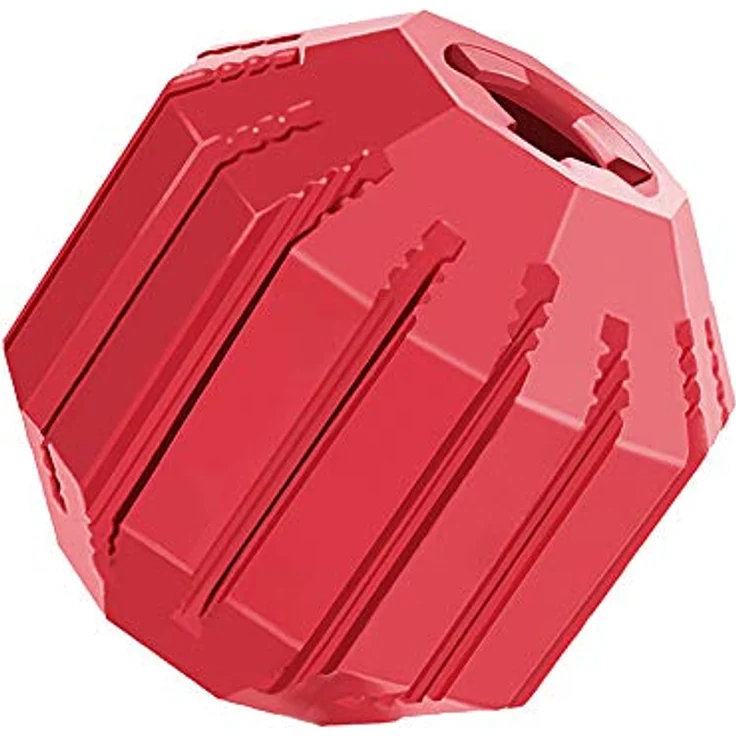 KONG – Stuff-A-Ball – Robuster Naturkautschuk, Leckerlispender und Zahnreinigung – Für Große Hunde – Bild 1