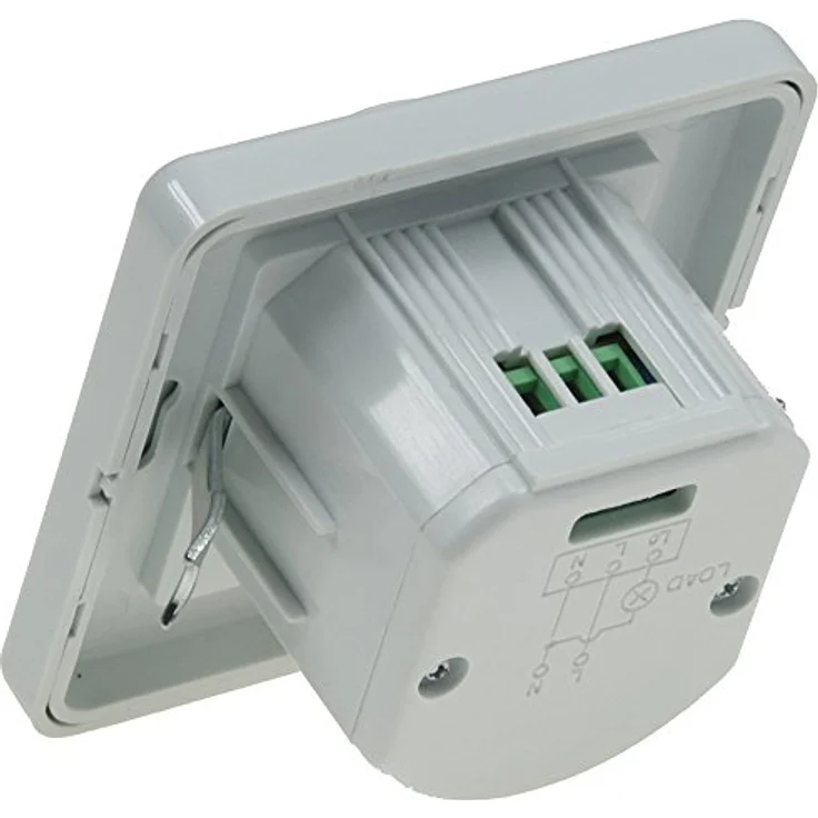 ChiliTec 3-Draht UP Bewegungsmelder 160° 9m Reichweite LED geeignet Unterputz Montage Infrarot 4 Stück Weiß – Bild 3